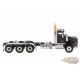 International HX620 Tridem  à cabine courte Noir Métalique - Tractor seulement - Diecast Master 1/50 - 71009 - Passion Diecast