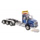 International HX620 Day Cab Tridem Tractor Metalic Blue - Cab Only - Diecast Master  1/50 -  71010 - Passion Diecast