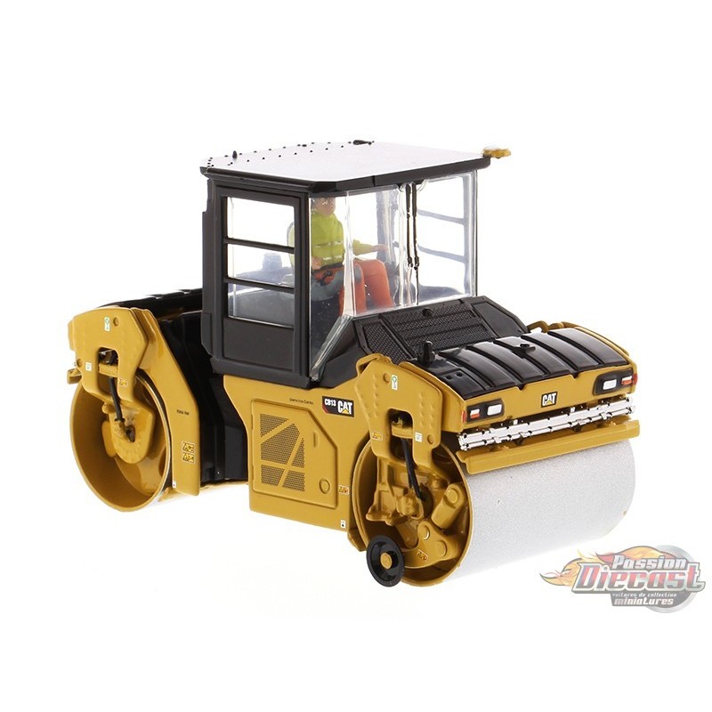 Caterpillar Cat CB13 Tandem Vibratory Roller-Cab 1//50 By DieCast Masters DM85595