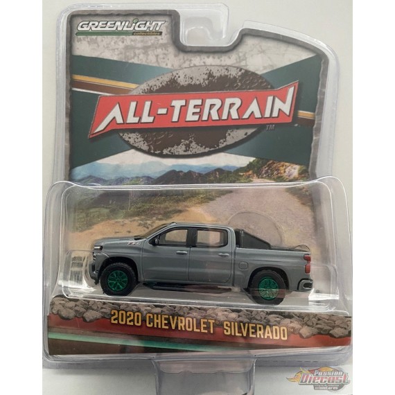 2020 Chevrolet Silverado RST  Off-Road Steps et Sport Bar - All-T  Series 11 - 1/64 GREENMACHINE - 35190 FGR