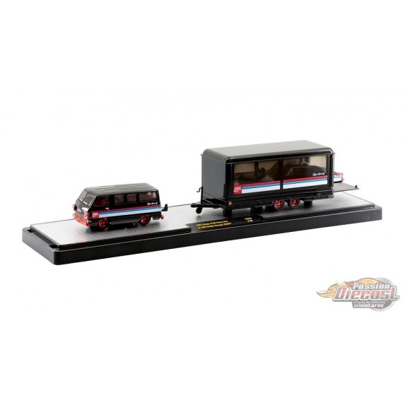 Coca-Cola - 1964 Dodge A100 Vision Van with 1966 Dodge Charger HEMI -  M2 CHASE CAR - 56000 TW09 AGR