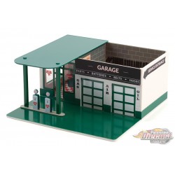 Conoco Continental Oil Company - Vintage Gas Station - Mechanic's Corner Series 8 - Greenlight 1/64 - 57081