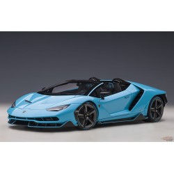 Lamborghini Centenario Roadster  (Blu Cepheus/Bleu Perle)  -  Autoart 1/18 - 79206 - Passion Diecast 