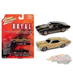 2021 Release 2 Royal Bobcat Version A  -  Set de 2 -  Johnny Lightning 1:64 - JLSP161-12A - Passion Diecast