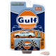 2021 Ford Mustang Mach 1 " GULF " w/ Driver Figure  - greenlight 1/64 - MiJo Exclusives - 51377 - Passion Diecast