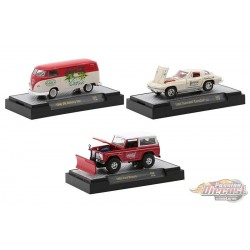 M2 Coca-Cola assortiment de 3 - M2 Machines 1:64 - 52500-A08 - Passion Diecast 