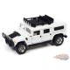 2006 Hummer H1 Blanc Classic Gold 2021 Release 1 Set B  Johnny Lightning 1:64 - JLCG024 BB  -  Passion Diecast 