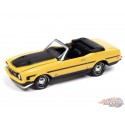 (Web Only) 1972 Ford Mustang Convertible  Yellow - Classic Gold 2021 Release 1 Set A Johnny Lightning 1:64 - JLCG024 AC