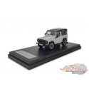 (Web Only) 2018 Land Rover Defender 90 works V8 70th Edition Diecast model car - Silver - LCD Models 1:64 - 64016 SIL