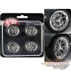 Street Fighter G-Force Wheel & Tire Set -  Acme 1/18 -  A1801837 W - Passion Diecast