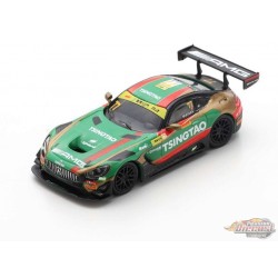 Mercedes-AMG GT3 No.77  Craft-Bamboo Racing 6th FIA GT World Cup Macau 2019 Edoardo Mortara" -  SPARKY 1/64 - Y168B  - Diecast 