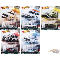 Hot Wheels 1:64 Car Culture 2021 ''F'' ''HYPER HAULERS R-F'' Assortiment Ensemble De 5 Voitures - FPY86-957F - Passion Diecast