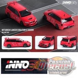 2005 Mitsubishi Lancer Evolution IX Wagon Ralliart Red  - INNO 64 - 1/64  - IN64-EVO9W-RARE-  Passion Diecast 