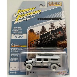 2006 Hummer H1 White - Classic Gold 2021 Release 1 Set B WHITE LIGHTNING 1:64 - JLCG024 BBGR