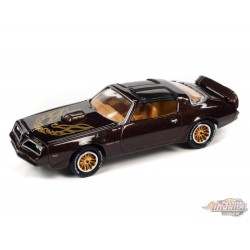 1977 Pontiac Firebird Trans Am Brentwood Brown - Muscle Car USA Johnny Lightning 1:64 - JLSP175 A   JLMC027