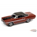 1970 Plymouth GTX Burnt Orange - Muscle Car USA Johnny Lightning 1:64 - JLSP177 B   JLMC027