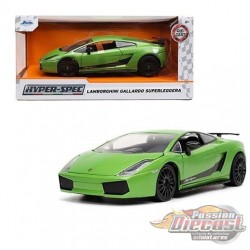 Lamborghini Gallardo Superleggera Green - Jada 1/24 - 32717 - Passion Diecast 