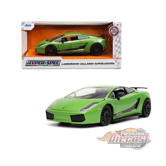 Lamborghini Gallardo Superleggera Vert - Jada 1/24 - 32717 - Passion Diecast 