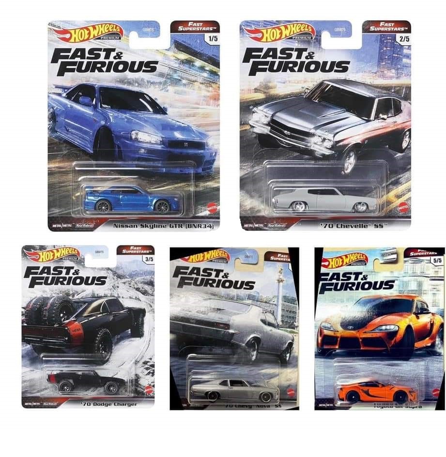 Hot Wheels Toyota GR Supra Fast and Furious GBW75-956M 1/64 