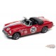 1963 MGB in Euro Red - Import Heat - Street Freaks - Johnny Lightning 1:64 - JLSP179 A   JLSF021