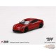 Mini GT - 1:64 - Porsche Taycan Turbo S Carmine Red - Mijo Exclusives USA  - MGT00289 - Passion Diecast 