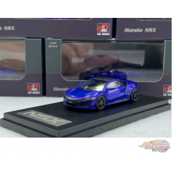 Honda NSX -  Bleu - LCD Models 1:64 - 64004 BL - Passion Diecast 