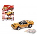 1971 AMC Javelin AMX Mustard Yellow - Muscle Car USA Johnny Lightning 1:64 - JLSP152  B   JLMC026