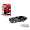 1971 Plymouth Cuda Convertible Gris - Muscle Car USA  Johnny Lightning 1:64 -JLSP153 B   JLMC026