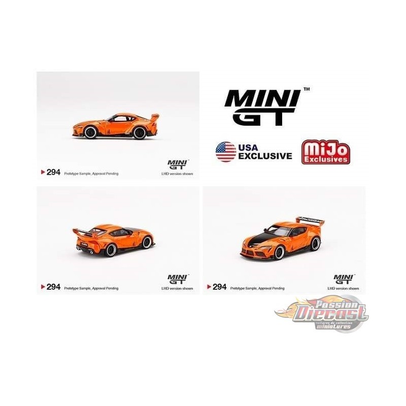 Mini GT - 1:64 - Pandem Toyota GR Supra V1.0 Limited Edition