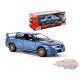 2005 Subaru Impreza WRX STi Blue Metallic -  Motormax 1/24 - 73330 BL- Passion Diecast