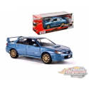 2005 Subaru Impreza WRX STi Blue Metallic -  Motormax 1/24 - 73330 BL