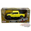 2019 Ford F-150 Lariat Crew Cab (Matte Yellow)  -  Motormax - Off-Road -  1/27 - 79146