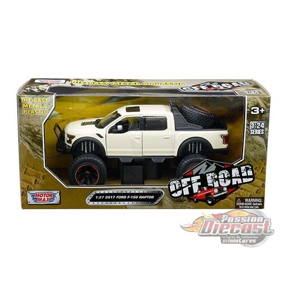 2017 Ford F-150 Raptor (Ivoir) - Motormax - Off-Road - 1/27 - 79142 - Passion Diecast 