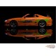 Fast & Furious 1995 Toyota Supra With Brian Figure & Working Lights  -  Jada 1/18 -  31139 Passion Diecast 