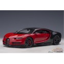 (Free shipping) Bugatti Chiron Sport 2019 - Rouge Italien/Carbon -  Autoart -  70996