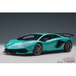 Lamborghini Aventador SVJ - Bleu Glauco -  Autoart -  79176
