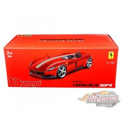 Ferrari Monza SP1 (Red) - Signature Series Bburago - 1/18 - 18-16909 -  Passion Diecast 