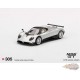 Mini GT - 1:64 - Pagani Zonda F Silver - Mijo Exclusives USA  -  MGT00305  Passion Diecast