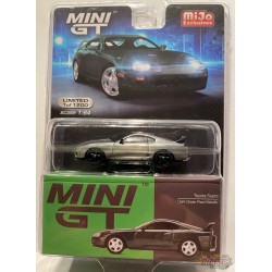 Toyota Supra vert foncé Perlé métallique - MINI GT CHASE CAR 1:64 - MGT00230GR