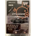 Pandem Toyota GR Supra V1.0 Black-  MINI GT CHASE CAR 1:64 - Mijo Exclusive - MGT00219GR