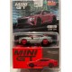 Bentley Continental GT St. James Red -  MINI GT CHASE CAR 1:64 - Mijo Exclusive - MGT00216GR