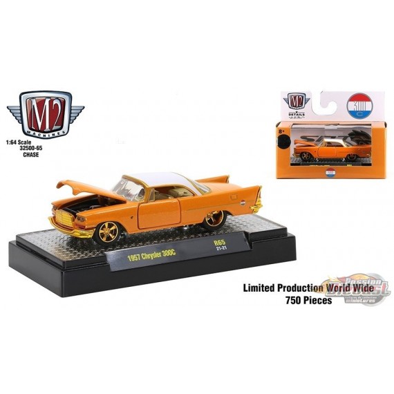 1957 Chrysler 300C - M2 Machine CHASE CAR 1:64 - 32500-R65GR - Passion  Diecast