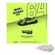 Pagani Zonda Cinque Green - Tarmac Works -  1/64  - T64G-TL021 GR - Passion Diecast 