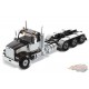 Western Star 4900 SF Tracteur tridem à cabine courte Noir et Blanc - Diecast Master 1/50 - 71066