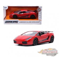 Lamborghini Gallardo Superleggera Red - Hyperspec - Jada 1/24 -  32945 - Passion Diecast 