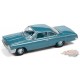 1962 Chevrolet Bel Air Bubbletop Bleu - Johnny Lightning 1/64 -  JLSP187 A -  Passion Diecast 