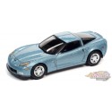 2012 Chevrolet Corvette Z06 in Carlisle Blue Metallic  - Johnny Lightning 1/64 - JLSP189 A