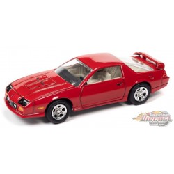 1991 Chevrolet Camaro Z28 1LE in Red  - Johnny Lightning 1/64 - JLSP195 B -  Passion Diecast 