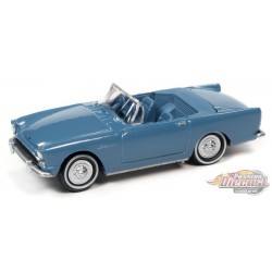 James Bond - 1962 Sunbeam Alpine Tiger in Lake Blue - Dr. No  - Johnny Lightning 1/64 - JLSP218 - Passion Diecast