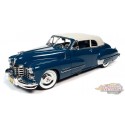 1947 Cadillac Series 62 Soft Top en bleu -  Auto World - 1/18 -  AW274